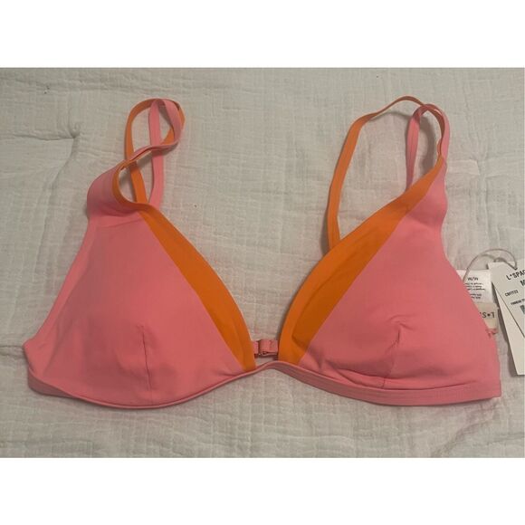 L*Space Finneas Top - Tangerine/Guava NEW NWT - Picture 3 of 5